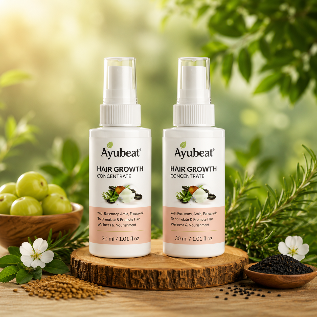 AYUBEAT Advanced Hair Growth Serum – 30ml