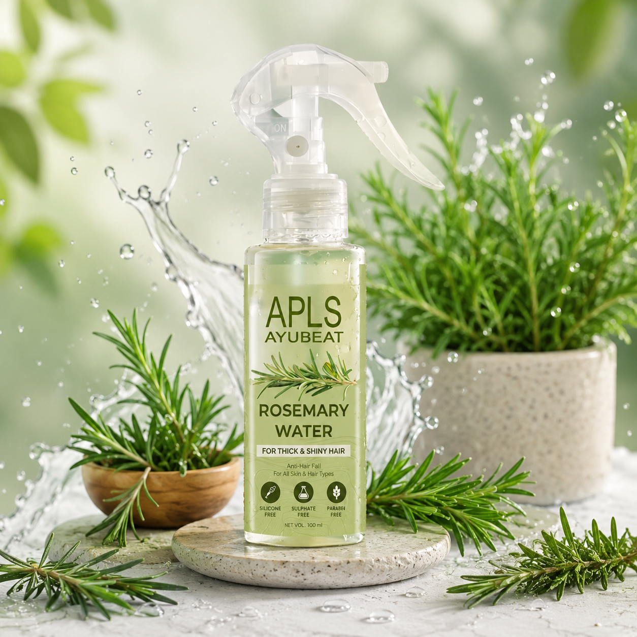 Ayubeat APLS Rosemary Water Hair Nourishing Spray ( 100 ml )