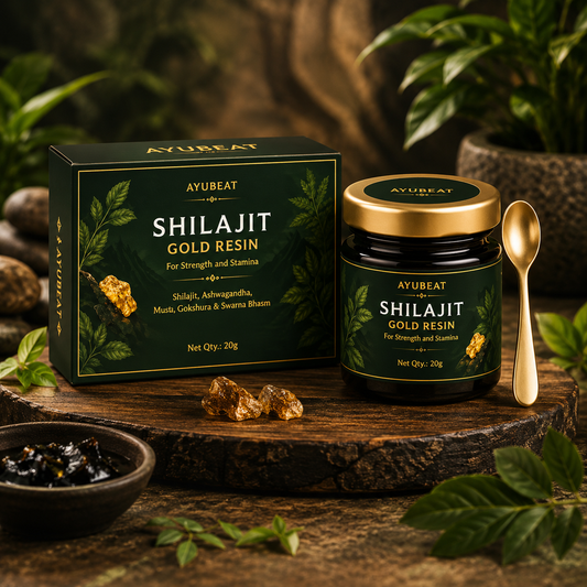 AYUBEAT Himalayan Shilajit Gold Resin – 20g