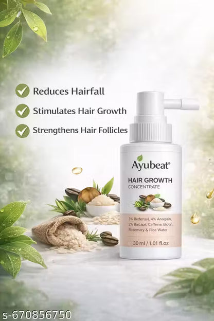 AYUBEAT Advanced Hair Growth Serum – 30ml
