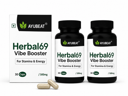 AYUBEAT Herbal 69 Capsules – 30 Vegetarian Capsules