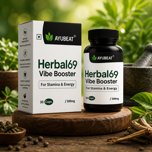 AYUBEAT Herbal 69 Capsules – 30 Vegetarian Capsules