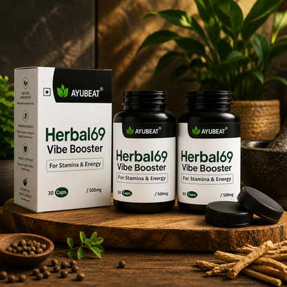 AYUBEAT Herbal 69 Capsules – 30 Vegetarian Capsules