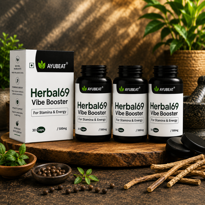 AYUBEAT Herbal 69 Capsules – 30 Vegetarian Capsules