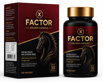 X Factor Golden Capsules for Men – 30 Capsules