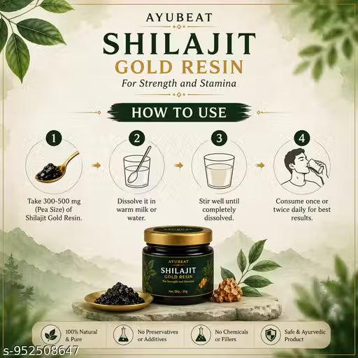 AYUBEAT Himalayan Shilajit Gold Resin – 20g