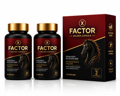 X Factor Golden Capsules for Men – 30 Capsules