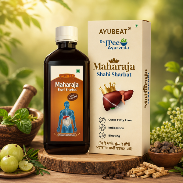 Ayubeat Maharaja Shahi Sharbat 500ml Dr Jpee Ayurveda Ayurvedic Healthy Liver Syrup