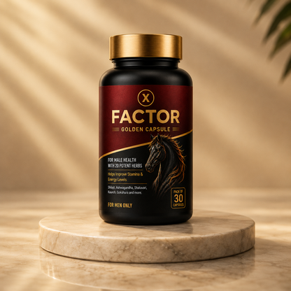X Factor Golden Capsules for Men – 30 Capsules